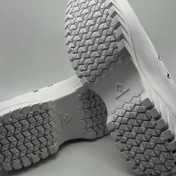 Converse Chuck Taylor All Star Leather Lugged 2.0 White Sneakers Men 8.5 / W10.5 - Picture 9 of 9